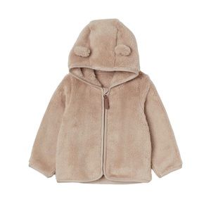 H&M toddler hooded teddy bear jacket